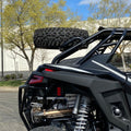 Dual Clamp Spare Tire Mount for Polaris RZR Turbo R 4 / Pro S 4 by Factory UTV