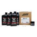 Indian Motorcycle Thunderstroke Synthetic Oil Change Kit (15W-60) by Klotz Oil