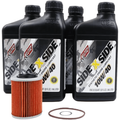 SXS Oil Change Kit 10W40 / W Oil Filter, Can Am Maverick X3 by Klotz