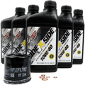SXS Oil Change Kit 10W40 / W Oil Filter, Yamaha Wolverine by Klotz