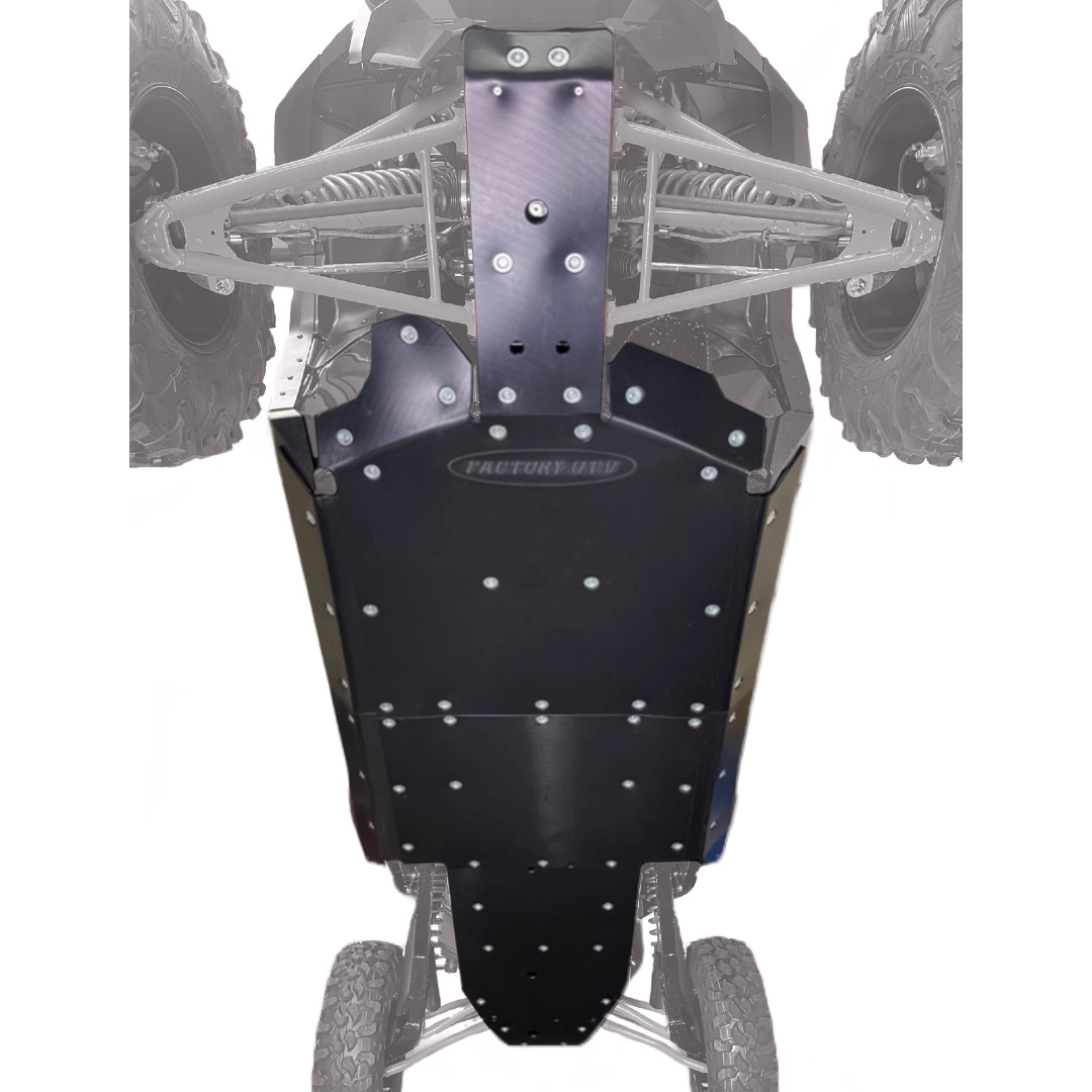 UHMW Skid Plate and Rock Sliders by Factory UTV