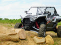 Kawasaki KRX Vented Hard Coated Full Windshield with Tool-less Rapid Release by Spike