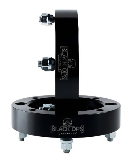 Kawasaki KRX Wheel Spacers by Black Ops Machine - 08-55-15 - Front Close Up View