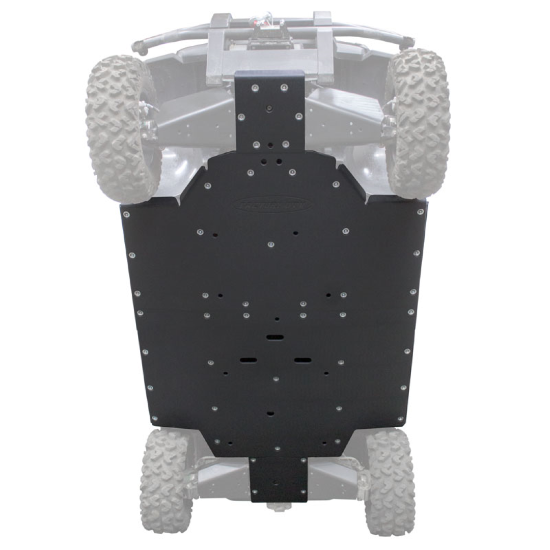 UHMW Skid Plate with Rock Sliders by Factory UTV
