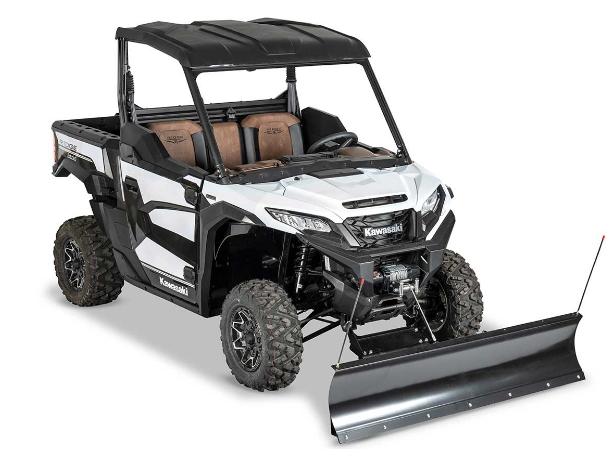 Kawasaki Ridge Provantage Front Snow Plow Mounting Kit by WARN - 111140 - Exterior Front Passenger Side view