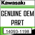 Rear Floor Mud Cover, Left by Kawasaki