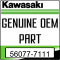 Door Cover Decal, Left, Center by Kawasaki