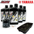 SXS Oil Change Kit 10W50 / W Oil Filter and Drain Pan, Yamaha YXZ by Klotz