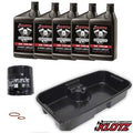 Indian Challenger and Pursuit Synthetic Oil Change Kit w/ Drain Pan by Klotz