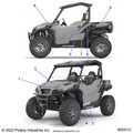 BODY: DECALS - 2023 POLARIS GENERAL XP 1000 SPORT