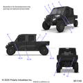 BODY: DECALS - 2026 POLARIS RANGER XD 1500 NORTHSTAR ULTIMATE CREW TEXAS EDITION