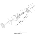 DRIVE TRAIN: PRIMARY CLUTCH - 2020 POLARIS RANGER 500