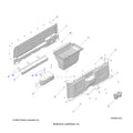 BODY: FLOOR CLOSEOFFS & BIN - 2022 POLARIS RANGER 570 RIDE COMMAND