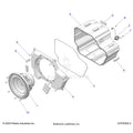 ELECTRICAL: AUDIO SUBWOOFER - 2024 POLARIS XPEDITION XP5 ULTIMATE