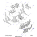 BODY: FRONT FLOOR & ROCKERS - 2026 POLARIS RANGER 1000 XP CREW TEXAS EDITION