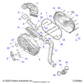 DRIVE TRAIN: CLUTCH COVER & DUCTING - 2020 POLARIS RANGER CREW XP 1000 EPS TX CA