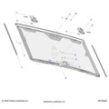 BODY: WINDSHIELD - 2024 POLARIS RANGER XD 1500 NORTHSTAR