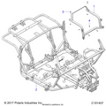 CHASSIS: MAIN FRAME - 2019 POLARIS RANGER 150 EFI
