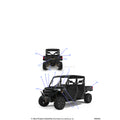 BODY: DECALS GRAPHIC - 2022 POLARIS RANGER CREW XP 1000 EPS TEXAS EDITION CA