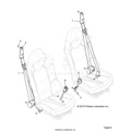 BODY: SEAT BELT MOUNTING - 2016 POLARIS GENERAL 1000 EPS