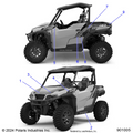BODY: DECALS - 2025 POLARIS GENERAL XP 1000 SPORT