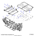 CHASSIS: FRAME - 2022 POLARIS RANGER CREW 570 NORTHSTAR