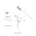 ENGINE: OIL DIPSTICK - 2015 POLARIS RANGER CREW 900