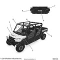 BODY: DECALS GRAPHICS - 2020 POLARIS RANGER CREW XP 1000 WINTER PREP FACTORY CHOICE