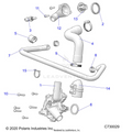 ENGINE: WATERPUMP & BYPASS - 2021 POLARIS RANGER CREW XP 1000 NORTHSTAR PREMIUM AUDIO