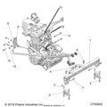 ENGINE: MOUNTING & LONG BLOCK - 2021 POLARIS RANGER CREW 1000 EPS PREMIUM