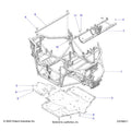 CHASSIS: MAIN FRAME AND SKID PLATES - 2026 POLARIS GENERAL XP 1000 PREMIUM