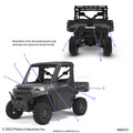 BODY: DECALS GRAPHIC - 2023 POLARIS RANGER XP 1000 NORTHSTAR ULTIMATE EVAP