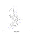 BODY: SLIDER DRIVERS SEAT PREMIUM - 2026 POLARIS RANGER 1000 EPS