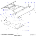 BODY: BOX MOUNTING - 2022 POLARIS RANGER 1000 EPS FULL SIZE