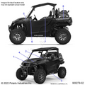 BODY: DECALS - 2022 POLARIS GENERAL XP SPORT 1000 HUNTER