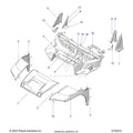 BODY: HOOD LINER FRONT FENDERS PILLARS - 2024 POLARIS XPEDITION XP5 ULTIMATE
