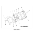 BRAKES: REAR CALIPER - 2020 POLARIS RANGER EV