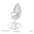 BODY: SEAT ASM. DRIVER / PASSENGER - 2026 POLARIS XPEDITION XP5 NORTHSTAR