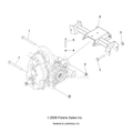 DRIVE TRAIN: MAIN GEARCASE MOUNTING - 2015 POLARIS RANGER EV