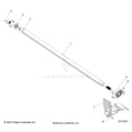 DRIVE TRAIN: MID PROP SHAFT - 2026 POLARIS RANGER XD 1500 NORTHSTAR CREW