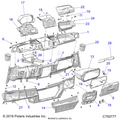 BODY: DASH - 2020 POLARIS RANGER CREW XP 1000 WINTER PREP FACTORY CHOICE