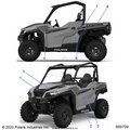BODY: DECALS - 2024 POLARIS GENERAL 1000 SPORT