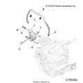 DRIVE TRAIN: MAIN GEARCASE MOUNTING - 2021 POLARIS RANGER CREW XP 1000 WATERFOWL EVAP
