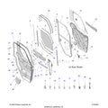 BODY: DOOR FRONT CRANK - 2024 POLARIS RANGER 1000 XP CREW NORTHSTAR