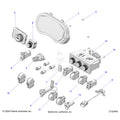 ELECTRICAL: DASH COMPONENTS - 2026 POLARIS RANGER XD 1500 NORTHSTAR CREW