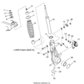 SUSPENSION: FRONT STRUT - 2016 POLARIS RANGER EV LIION