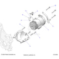 ENGINE: HVAC COMPRESSOR - 2026 POLARIS RANGER XD 1500 NORTHSTAR CREW