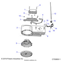 ACCESSORY: AUDIO SUBWOOFER - 2020 POLARIS GENERAL 1000 DELUXE OPT1