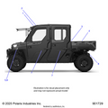 BODY: DECALS GENERAL - 2026 POLARIS RANGER 1000 XP CREW NORTHSTAR ULTIMATE TRAIL BOSS