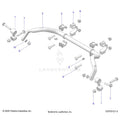 SUSPENSION: REAR STABILIZER BAR - 2025 POLARIS GENERAL 1000 SPORT